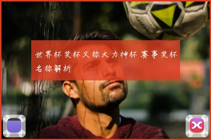 世界杯奖杯又称大力神杯 赛事奖杯名称解析